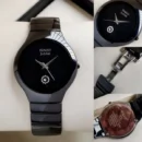 First Copy Rado Ceramica Full Black for Men’s - 7AA Premium Collection