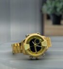 First Copy Diesel Digital Bar Golden Watch for Men