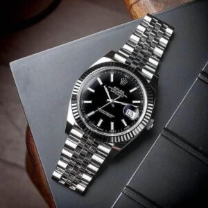 First Copy Rolex DateJust for Men with Premium Silver Bezel