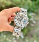 First Copy Diesel 10 Bar Silver & White DZ4318 Watch for Men