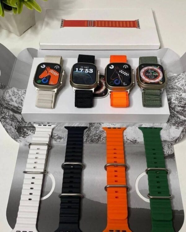First Copy iWatch A8 Ultra Green Series 8 Smartwatch - Image 3