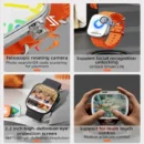 S12 Ultra 5G Smart Watch with Rotating Camera & Android OS