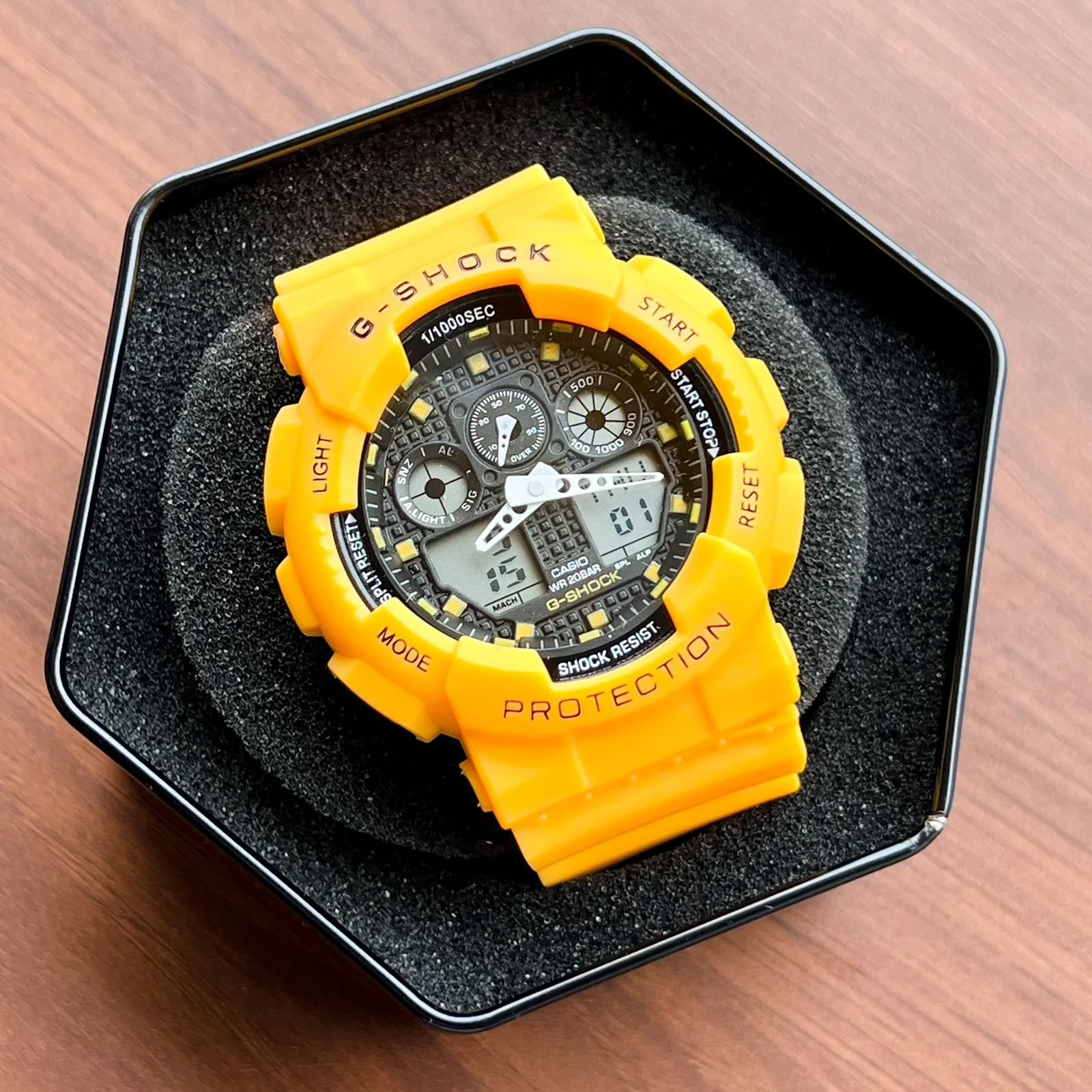 First Copy G-Shock GA-100 Yellow Japan Quality