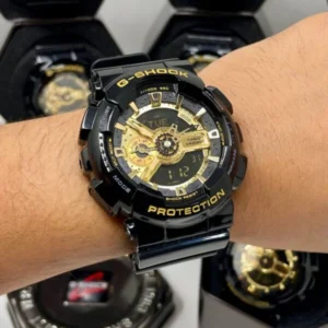 First Copy G Shock Gold Dial Digital Watch for Boys