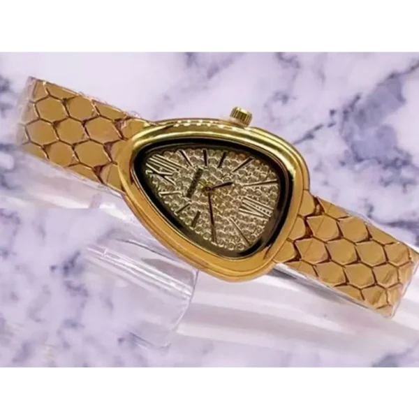 Bvlgari Watch Serpenti Seduttori Full Gold For Women (CS147)