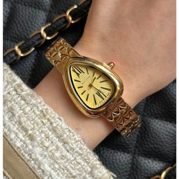 Bvlgari Watch Serpenti Seduttori Full Gold For Women (SUP733) - Image 2