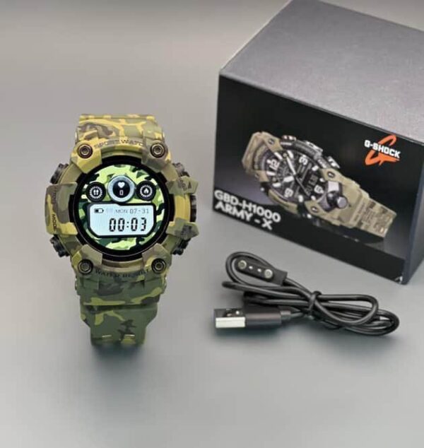 First Copy G-Shock Smartwatch GBD-H1000 with Advanced Features - Image 2