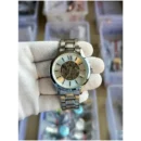 Fossil Watch For Men SFS29 with stainless steel strap and skeleton dial luxury design"