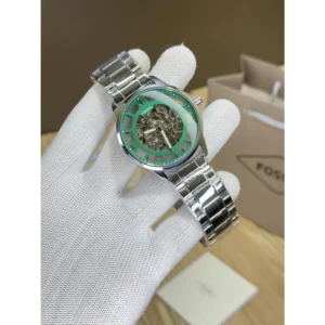 Fossil Watch Townsman Silver Green For Men (CS248)