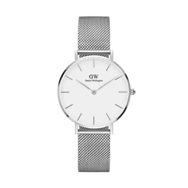 Iconic Silver White Dial Daniel Wellington Watch For Men (SG-49) - Image 2