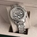 Men’s Rolex Watch Diamond Tiger Stainless Steel Edition Watch (SG-187)