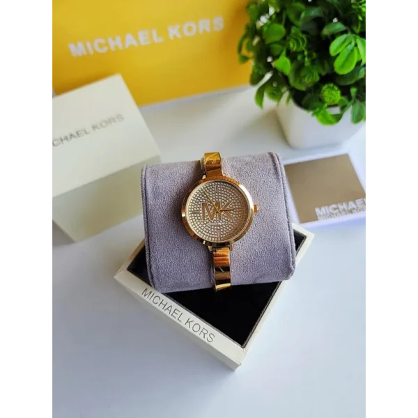 Michael Kors Watch Charley pave Gold For Women (SUP718)