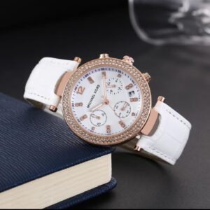 Michael Kors Watch Diamond Chronograph Premium Watch For Women (SG-159)