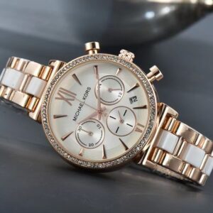 Michael Kors Watch With Working Chronograph for Women Watch (SG-104)