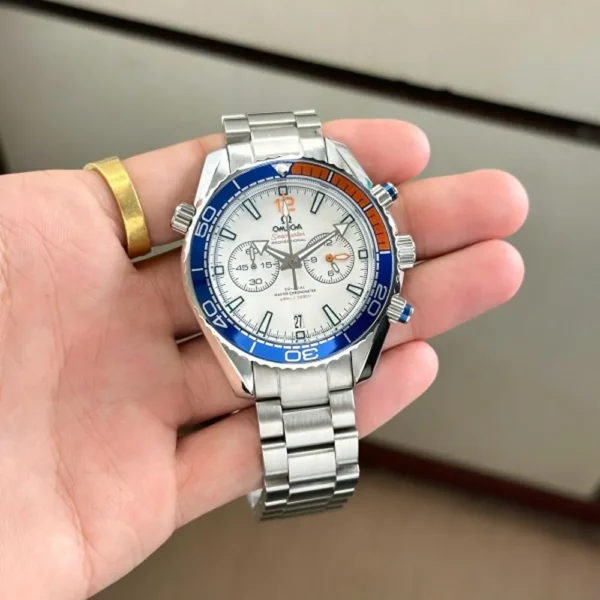 Omega Seamaster Watch Planet Ocean Quartz Japan For Men (SUP214) - Image 2