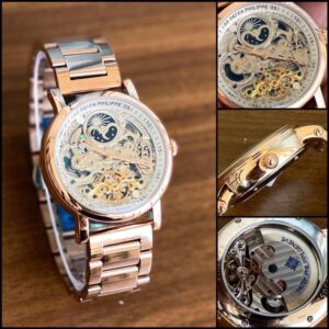 Patek Philippe Watch : Patek Philippe Men’s Stainless Steel Watch For Men (SG-1625814)