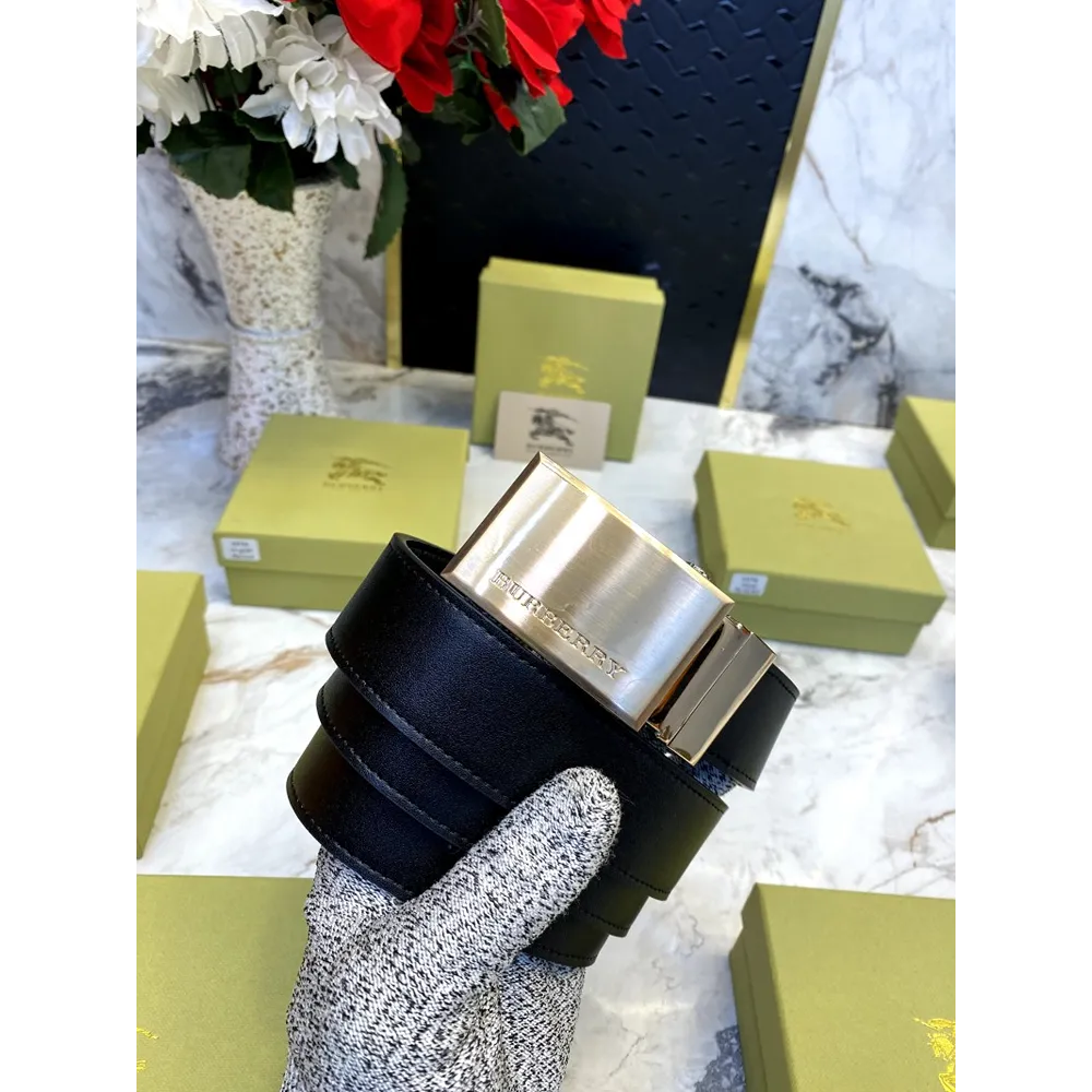 Premium Burberry Belt For Men (SOS2781) - Image 2