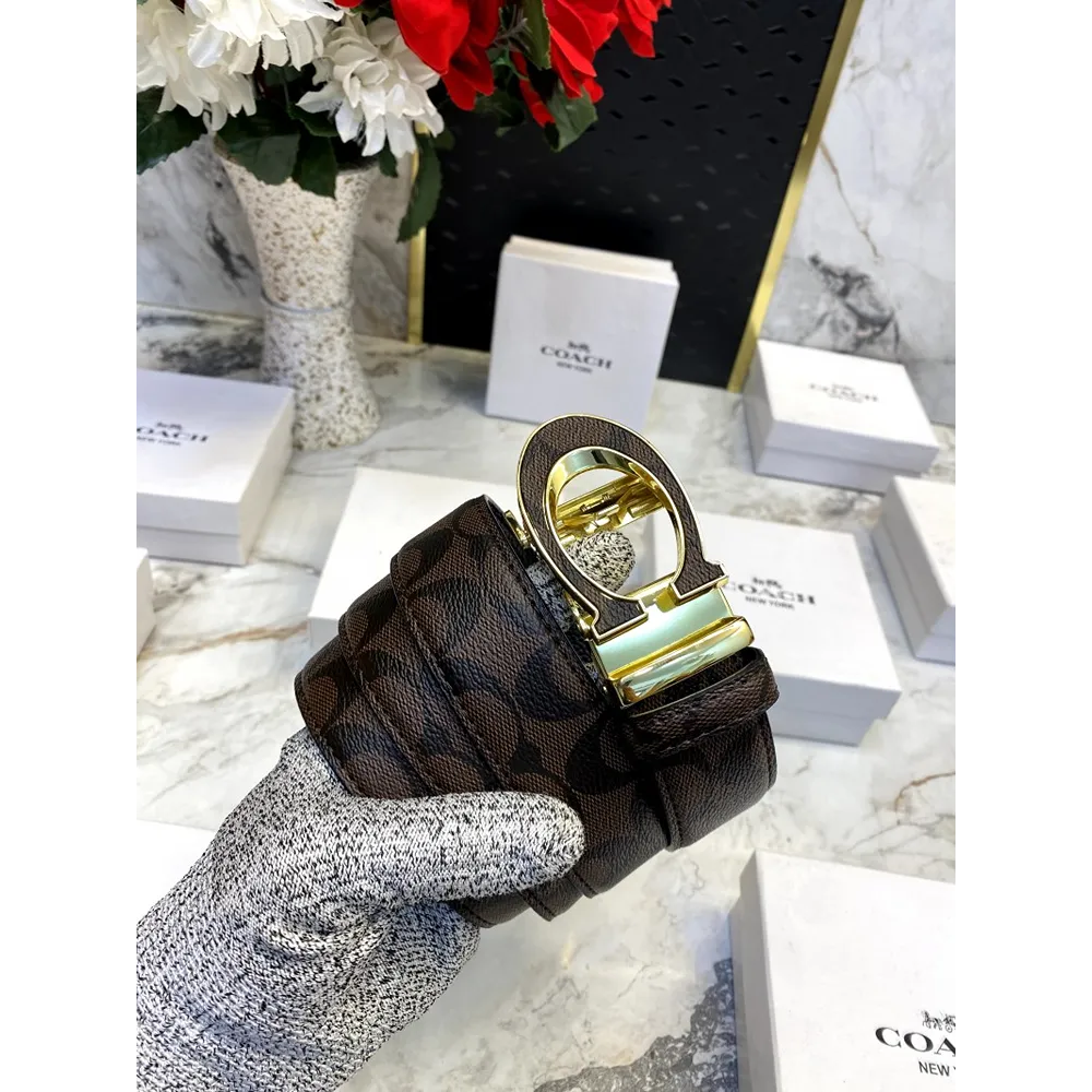 Premium Coach Belt For Men (SOS2778) - Image 2