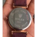 Premium Men Rolex Watch, Leather Strap (SG-23)