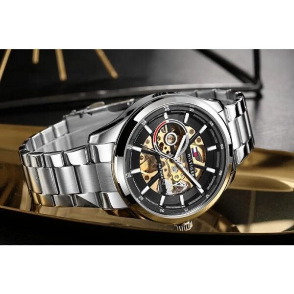 Premium Men’s Tommy Hilfiger Automatic Watch (SG-202) - Image 2