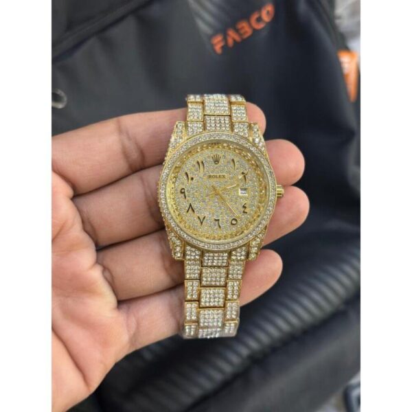 Rolex Watch Diamond For Men (SW1498) - Image 2