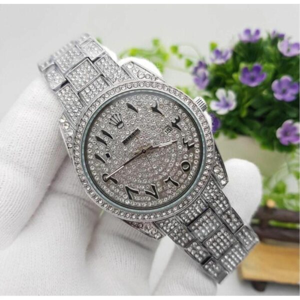 Rolex Watch For Men Full Diamond Edition (SG-1003) - Image 2