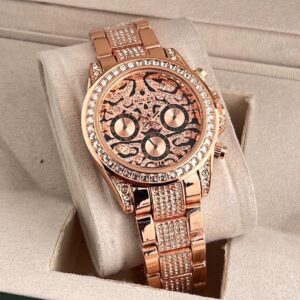 Rolex Watch Rose Gold Tiger Stainless Steel Edition Watch (SG-204)