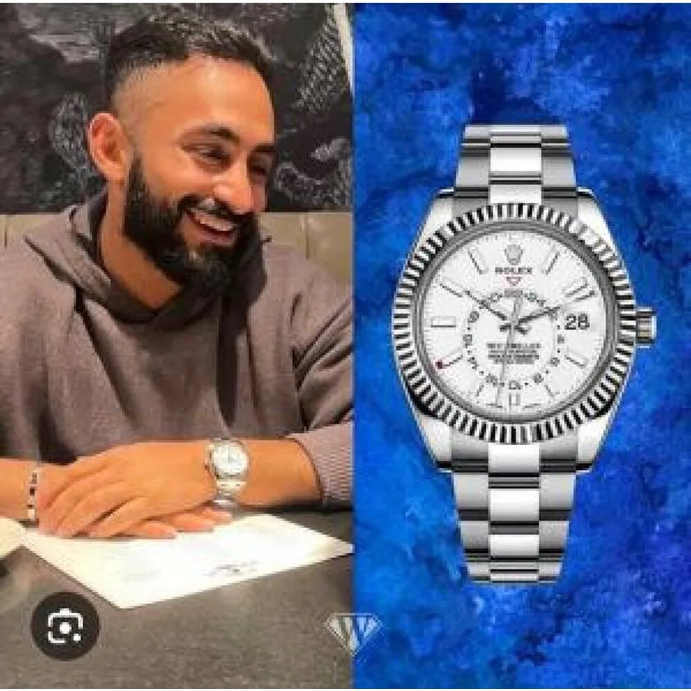 Rolex Watch Sky Dweller White Dial Stainless Steel For Men (CS194) - Image 2