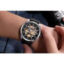 Tommy Hilfiger Watch Automatic Leather Belt For Men (CS171)