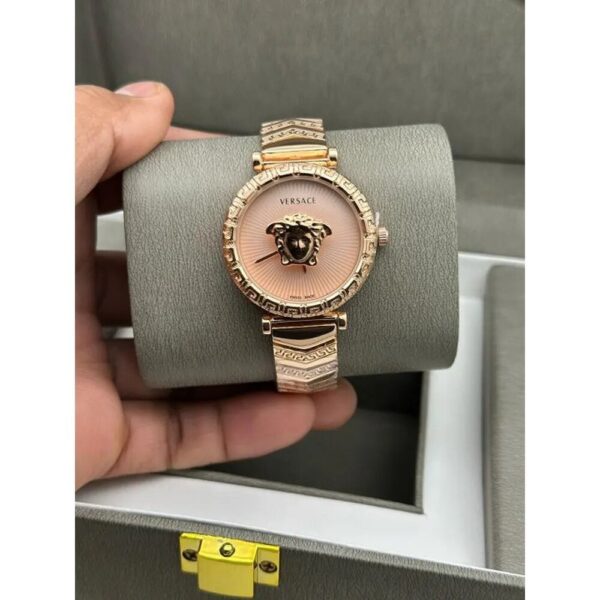 Versace Watch Rose Gold For Women (CS16) - Image 2