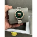 Versace Watch Rose Gold Green For Women (CS11)